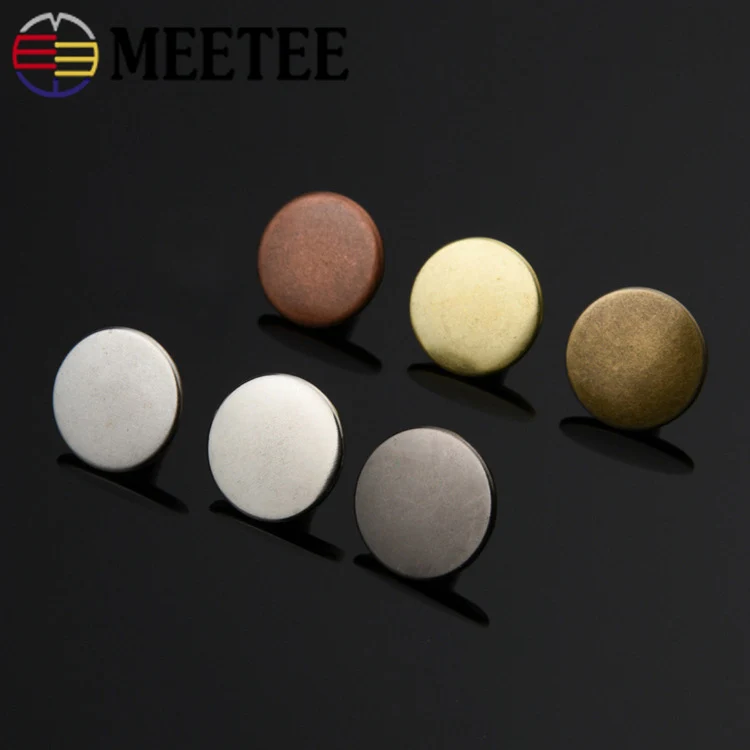Металлические пуговицы Meetee 15/17 мм для джинсов курток ковбойских пальто | Дом и сад