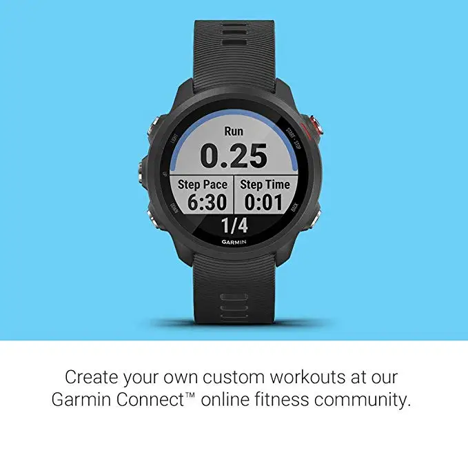 Смарт часы Garmin Forerunner 245 с GPS пульсометром кислородом спортивные мужские