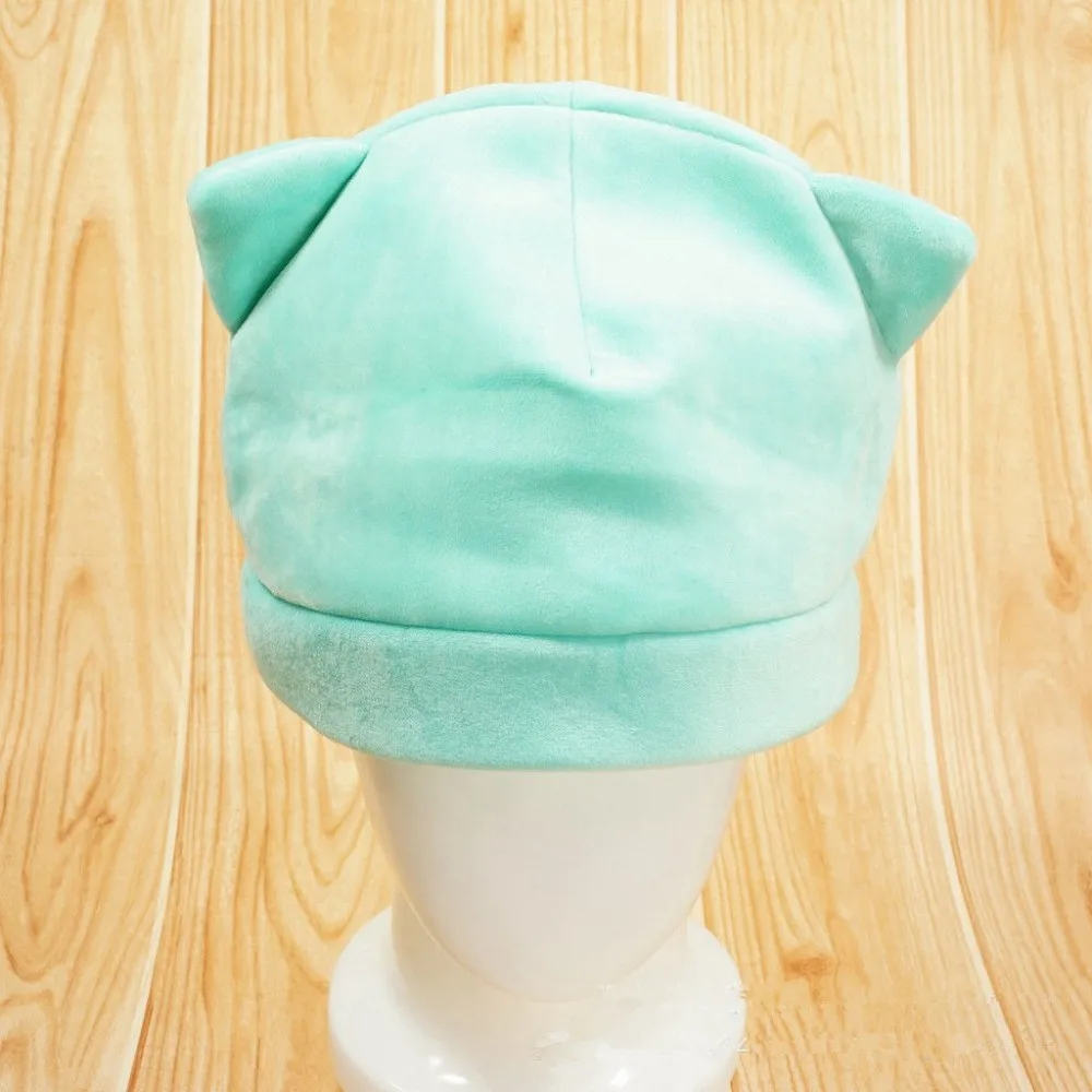 Bulbasaur косплей игрушки Аниме костюм теплые плюшевые шапки мультфильм шапка зима Прохладный шапочка для взрослых подростков