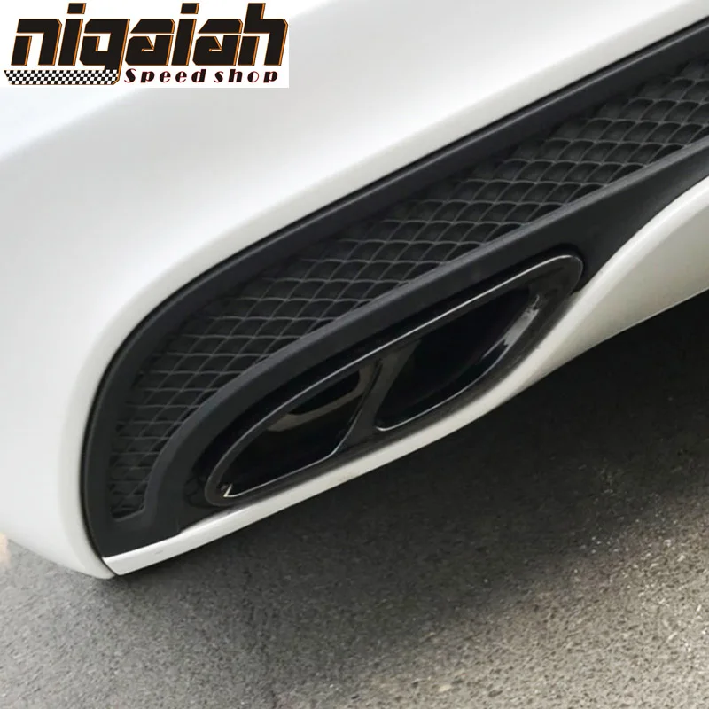 Выхлопные трубы хвост советы E-купе C43 C Class W205 C200/C250/C300/c450 GLC43 450X253 W253 GLE450 gle43 w212