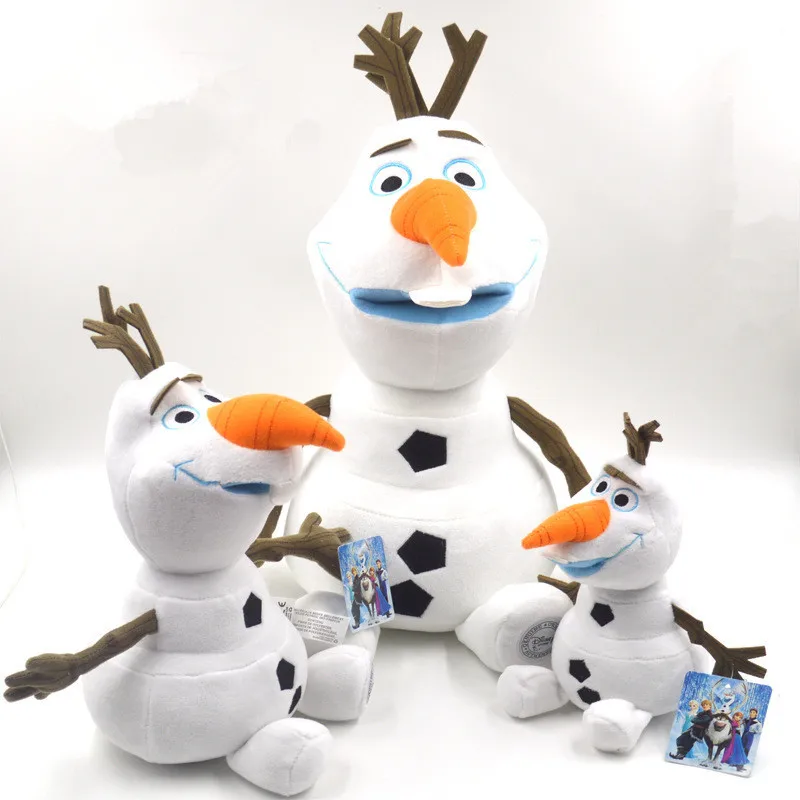 

Disney Toys Olaf Plush Toys 22cm 30cm 50cm Frozen Cute Cartoon Snowman Stuffed Doll Brinquedos Juguetes Kids Gifts