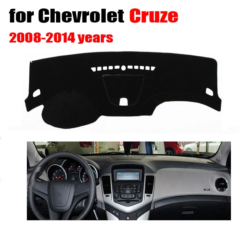 RKAC левый руль приборной панели автомобиля чехлы для Chevrolet Cruze 2008 до 2014 лет Авто