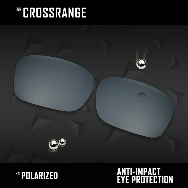Black Chrome OOWLIT линзы для замены солнцезащитных очков Оукли Crossrange OO9361 Поляризованные-разноцветные - Цвет линз: Black Chrome