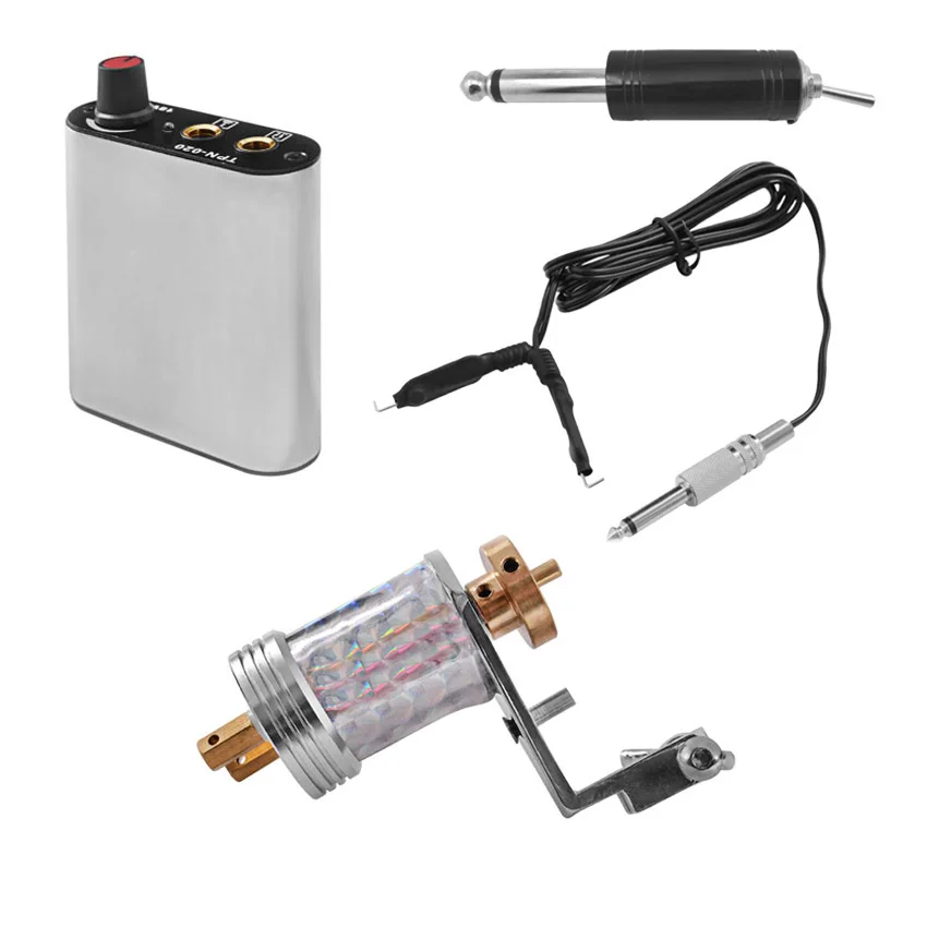 Набор для татуировочной машинки питание шнур с ножной педалью и зажимом