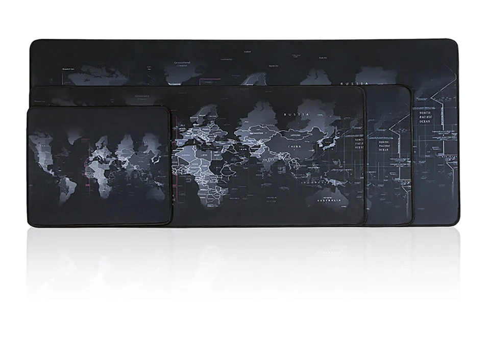 Игровой коврик для мыши, большой игровой коврик для мыши, компьютерный коврик для мыши, резиновая поверхность, Карта мира, коврик для мыши