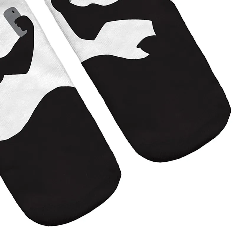 Женские носки с 3D рисунком панды новые мужские милые унисекс низким вырезом