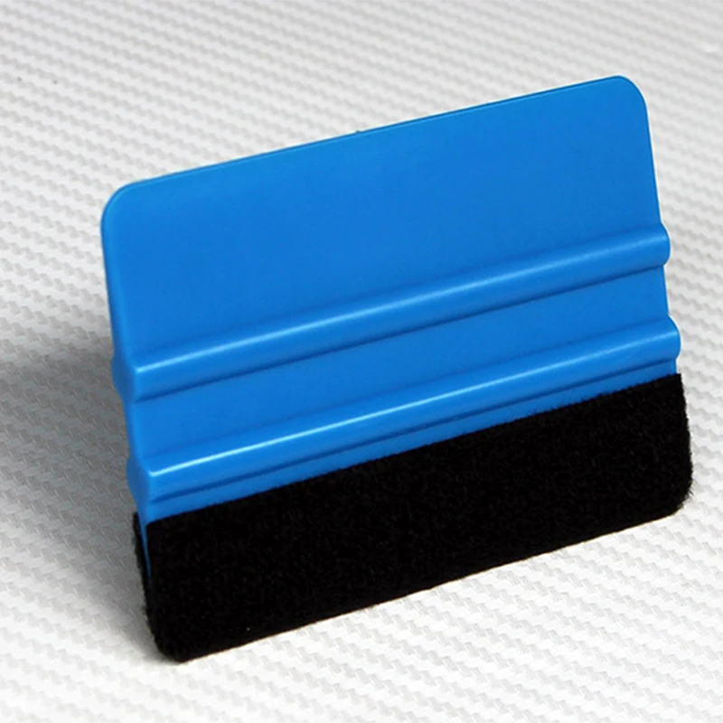 1pcs 10cm*7.3cm Blue Scraper with felt edge Car tools For Hyundai I30 IX35 Nissan Juke Subaru Suzuki Vitara Swift Opel Insignia |