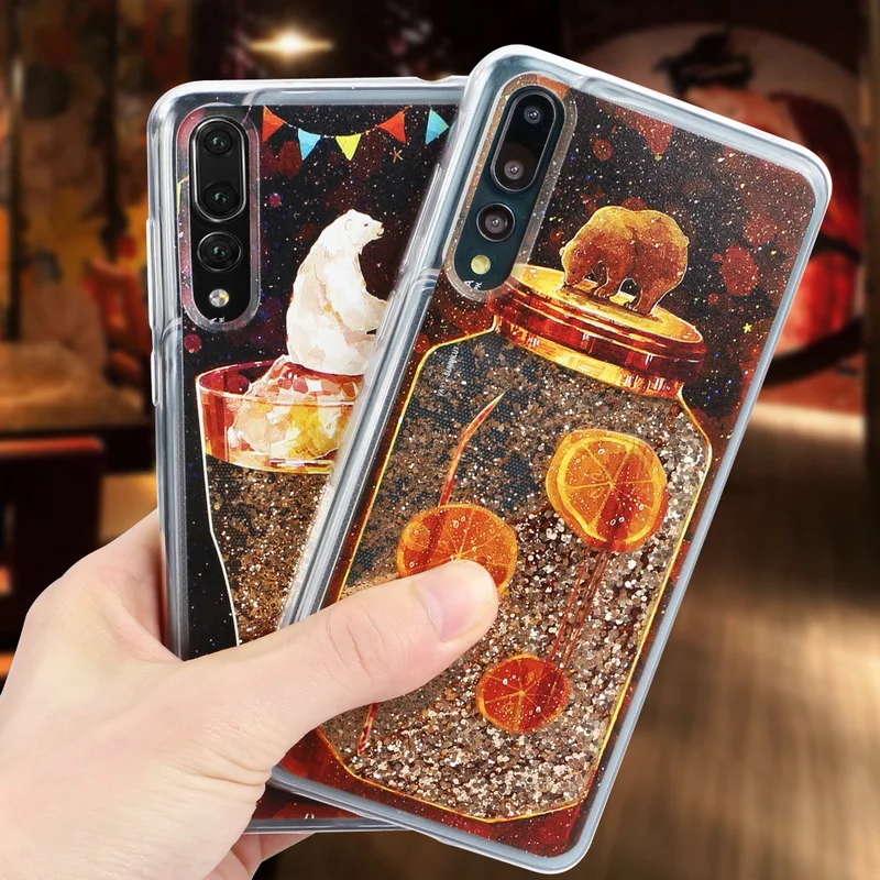 Милый игровой медведь чехол для телефона с рисунком в виде животного huawei P10 P20 рlus