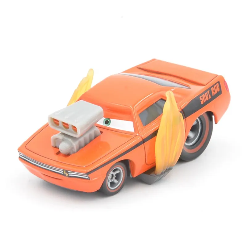 Disney Pixar Cars Lightning Mcqueen горячие игрушки 4 шт./лот Snot Rod DJ & Boost Wingo 1:55 литая металлическая