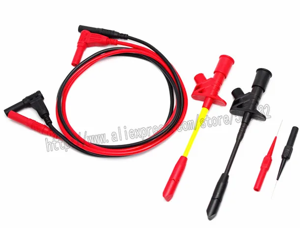 Силиконовый тестовый свинец изоляционный пирсинг зажим полностью изолированный