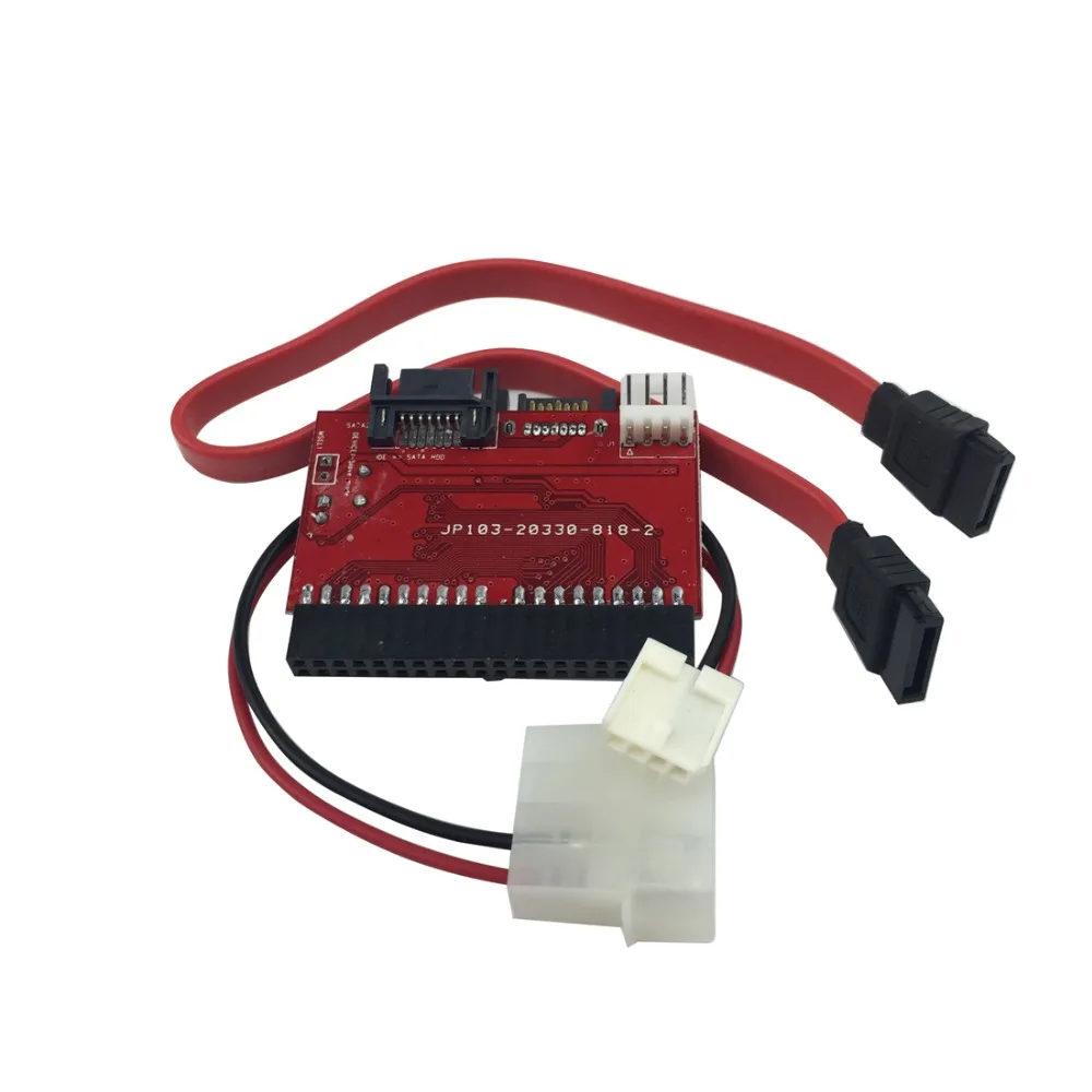 Адаптер 2 в 1 с SATA IDE на конвертер 40 контактный порт для адаптера ATA 133 100 HDD CD DVD|sata