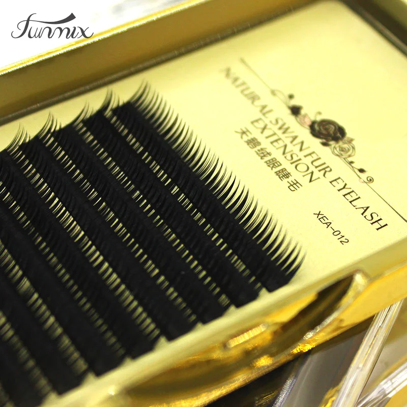 Ресницы бархатные для наращивания 2018 фирменные 00.7C|mink eyelash extensions|eyelash extensioneyelash