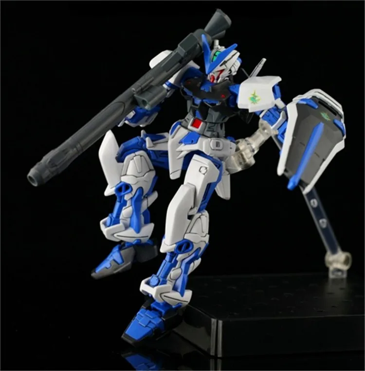 Bandai Gundam 1/144 HG GUNDAM астрая голубая рамка мобильный Костюм Фигурки сборные модели