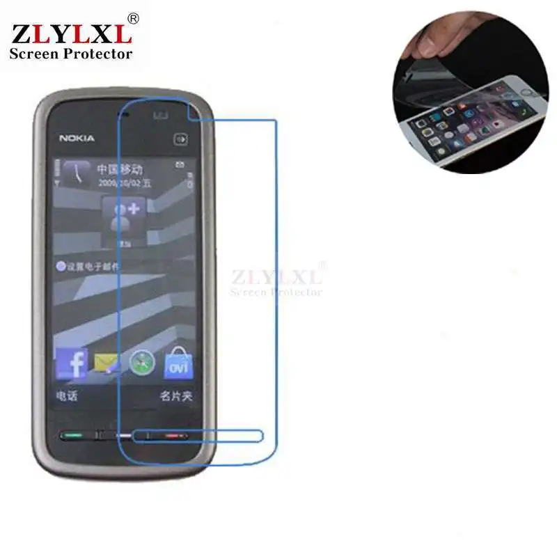 HD мягкая пленка для Nokia 5230 5800 5233 Asha 306 305 303 302 300 1019s Защитная пленка|Защитные стёкла