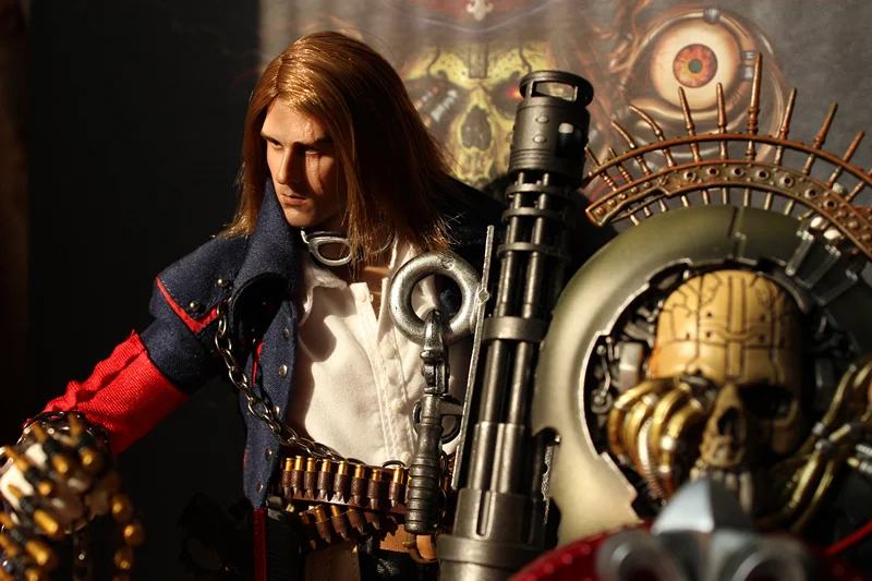 Модели вентиляторов, надувные игрушки, GUNGRAVE, Высота 35 см, 1/6 Ковбой из Преисподней, фигурка, игрушка для коллекции