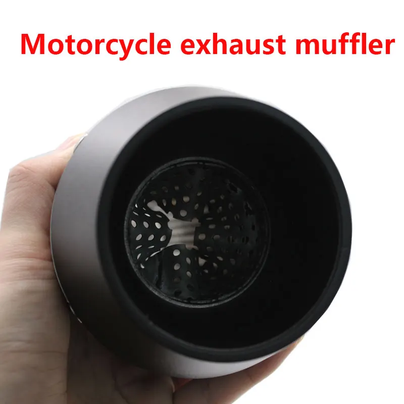 51 мм универсальный мотоцикл Akrapovic выхлопная модифицированная глушитель труба скутер велосипед ямы грязи мотокросс для Yamaha R1 ER6N CBR250R