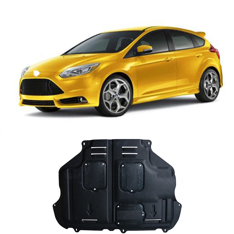 Автомобильный Стайлинг для Ford Focus пластиковая стальная защита двигателя 2007- для Focus опорная плита двигателя крыло