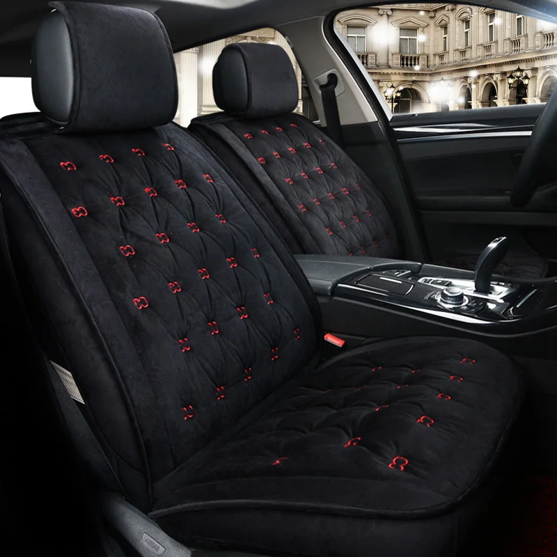 Зимние плюшевые сиденья Подушки для Ford Edge Mondeo Ecosport Focus Fiesta серии автомобилей Pad