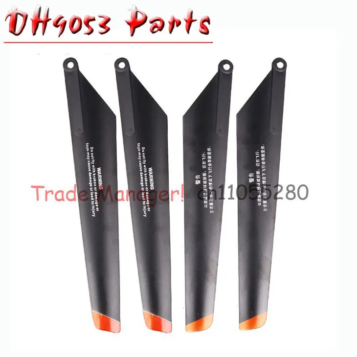 

Free shipping DH 9053 dh9035 rc Helicopters parts accessories DH 9053-04 Main blade AB from origin factory