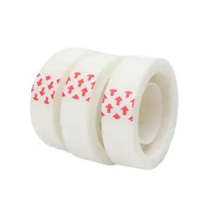 2 рулона клейкой ленты легко снимается прозрачная маскирующая Бытовая клейкая лента, Промышленная лента 12 мм широкая матовая записываемая