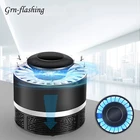 Домашняя электрическая лампа-ловушка для комаров, 5 В, с USB-разъемом, для защиты от насекомых, насекомых, ловушка для комаров, светодиодная лампа-Репеллент для спальни