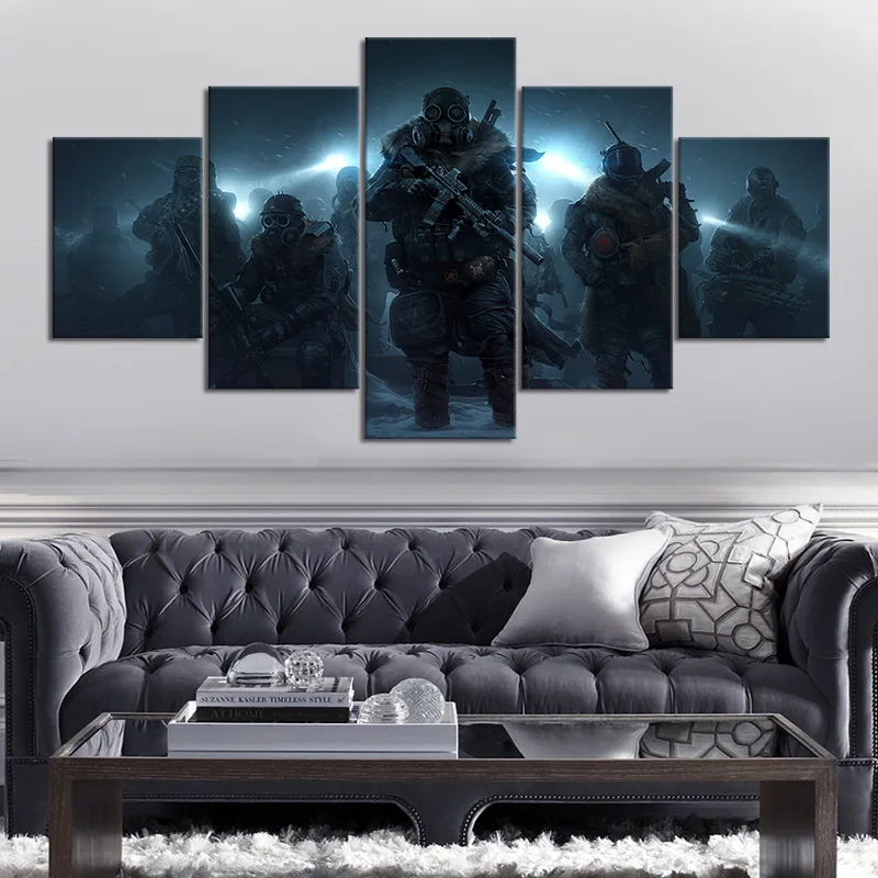 5 шт. Wasteland 3 игровой плакат фон Настенная картина для декора комнаты аксессуары