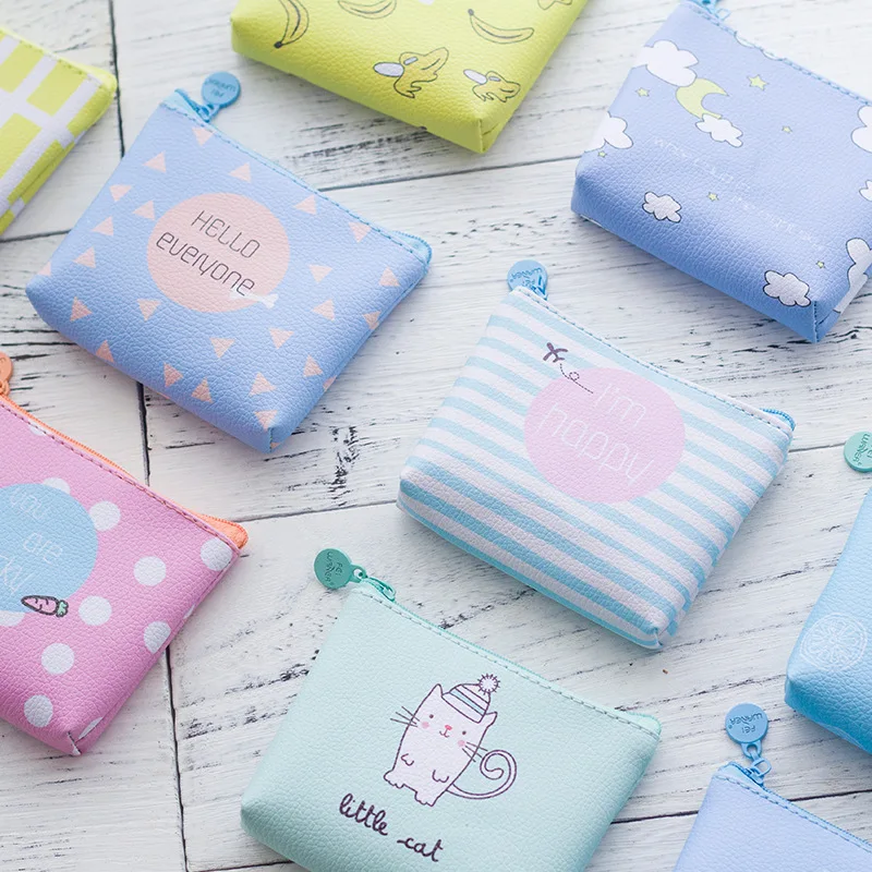 IVYSHION мини кошелек на молнии для монет сумка Детский подарок из искусственной