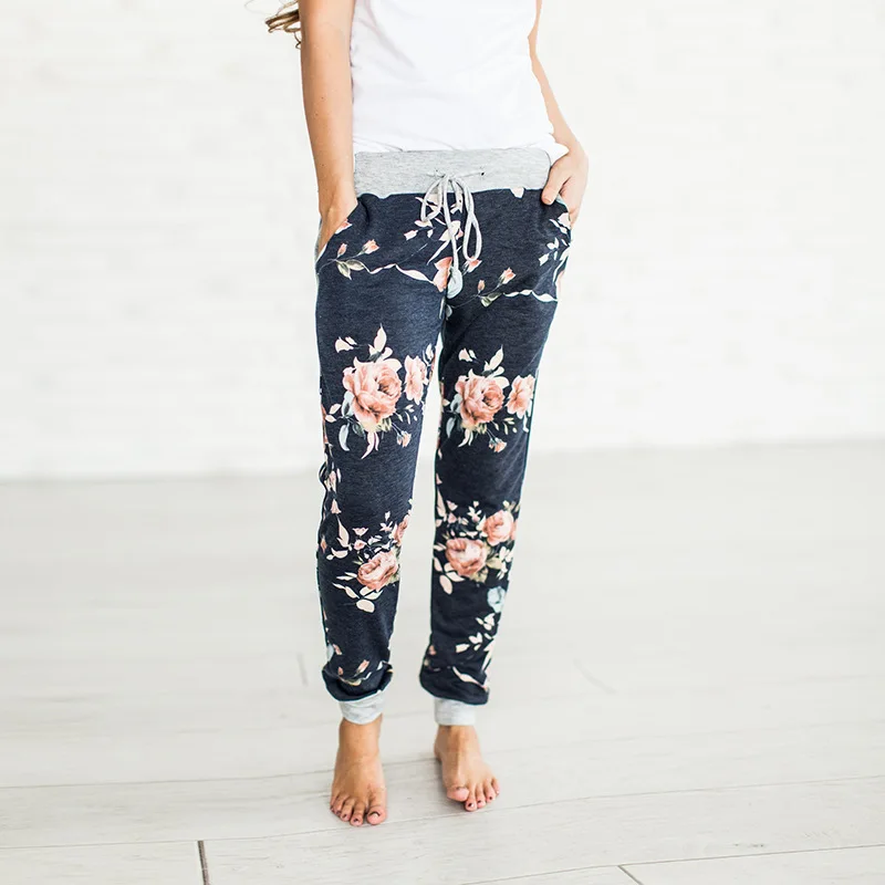 

women fall ladies sexy print festivals classics comfort elegance winter female womens clothing pants harem pant holiday