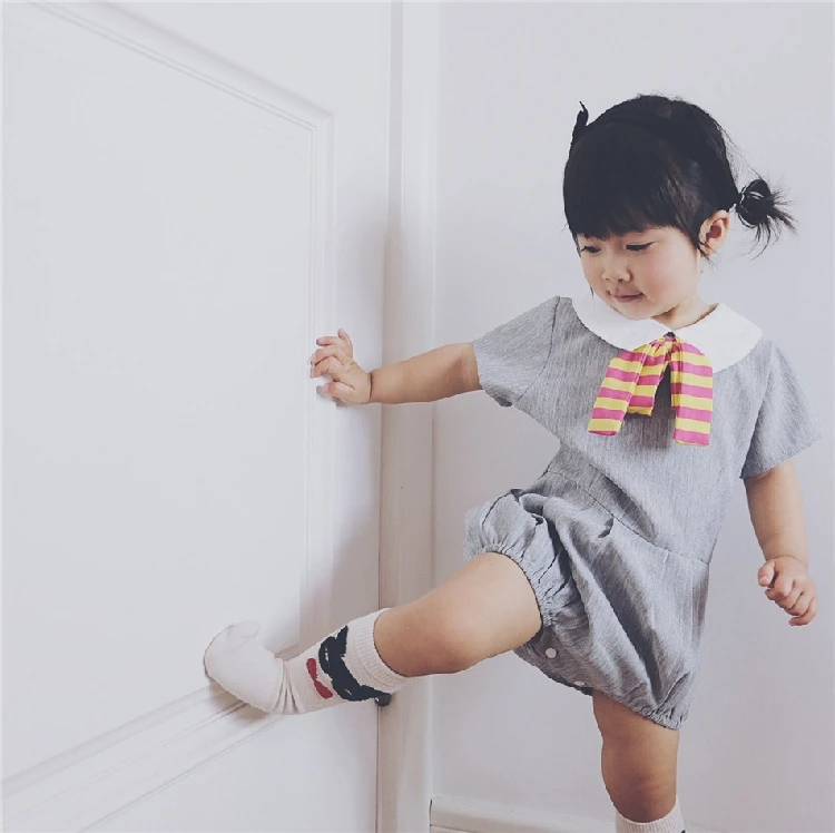 2020 летние носки для новорожденных Детский комбинезон девочек Детская одежда в