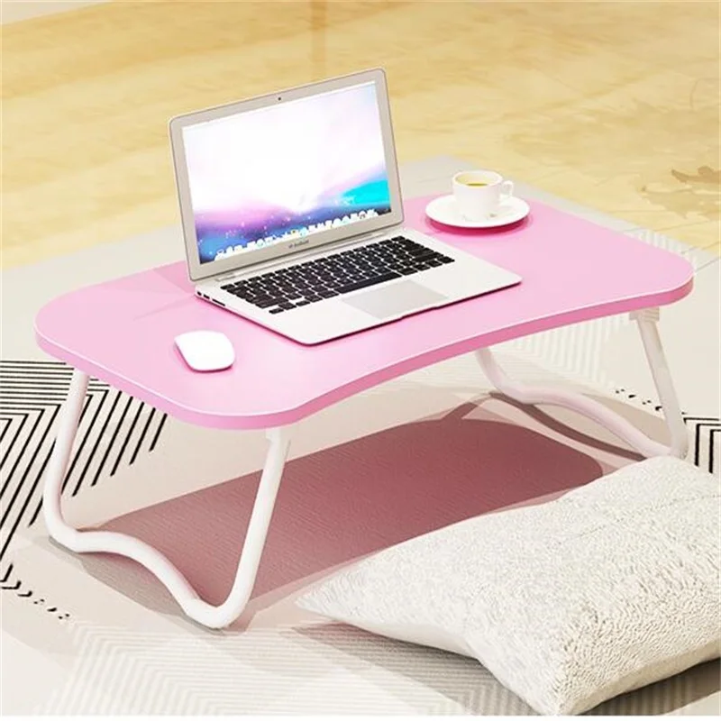 60*40CM Wood Lazy Laptop Desk Portable Bedside Notebook Table Mutilpurpose Computer Children Folding Study | Мебель