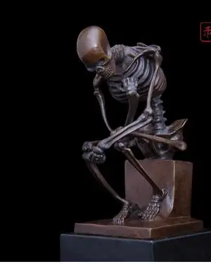 Настоящая бронза оригинал абстрактная телесная женская фигура скульптура