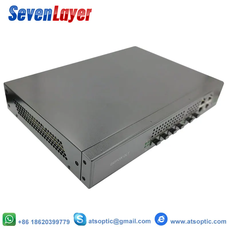 4PON порты EPON OLT FTTH CATV Высокоплотный волоконно оптический кабель высокого качества