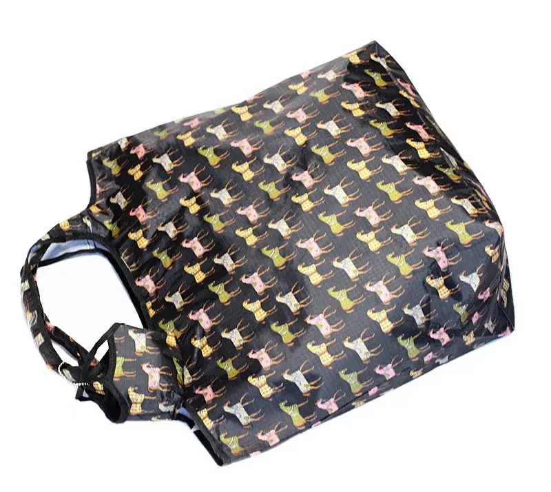 Canvas shopping bag cute cat supermarket cart bags large capacity purse reusable eco Simple women QW15 | Багаж и сумки