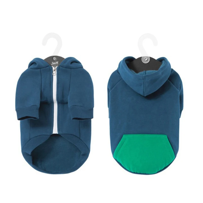 Милая собака толстовка одежда для собак пальто для собак куртка хлопок Ropa Perro французская одежда для бульдога Одежда Для Собак Мопс