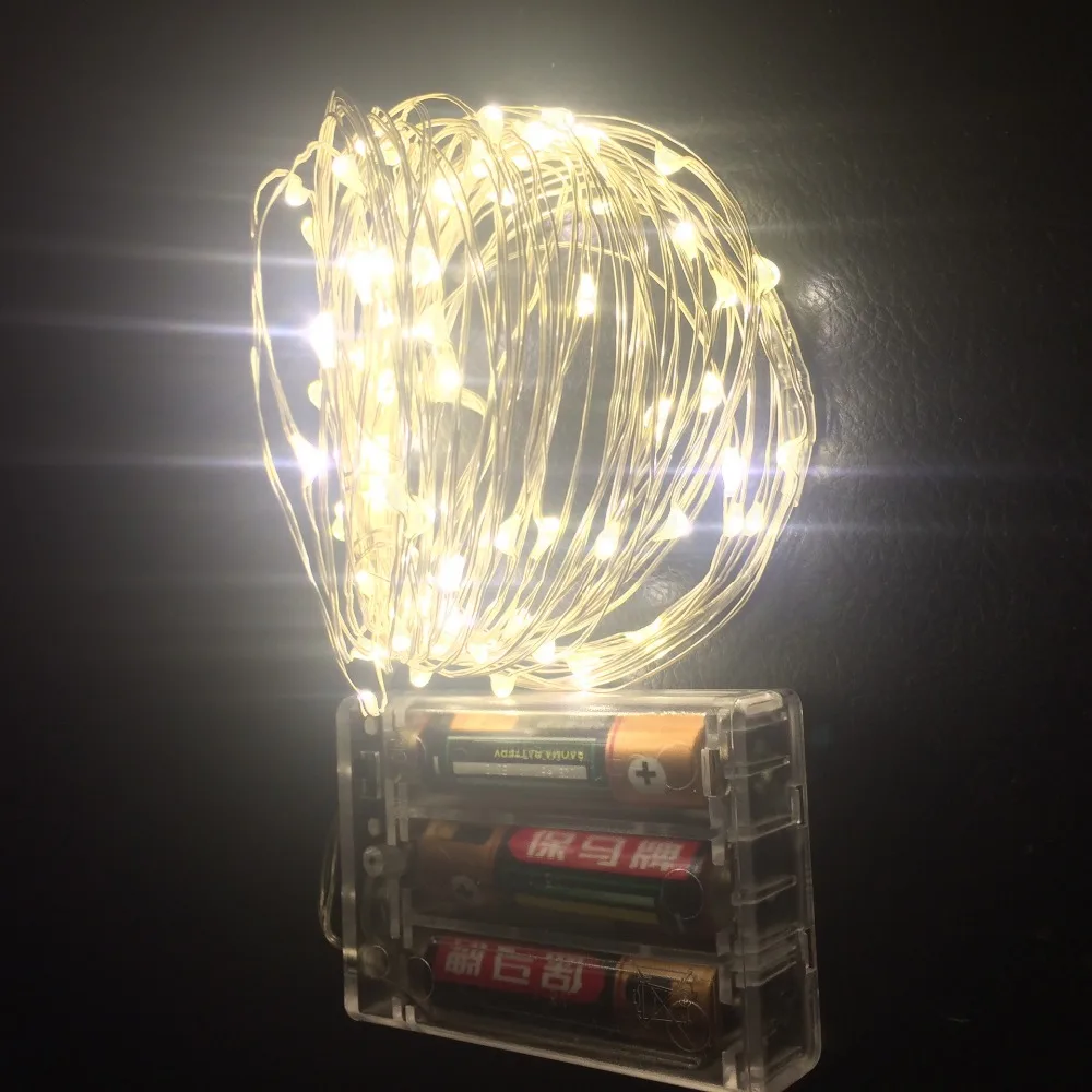 Гирлянда светодиодная многоцветная с 20 или 30 светодиодами 3 м 50 шт. | Лампы и