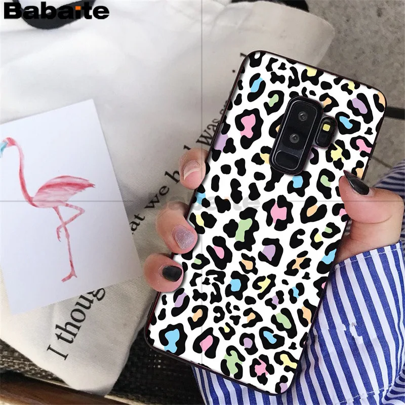 A7 Babaite модная одежда для девочек с леопардовым принтом пантера Новинка чехол для телефона samsung S9 S9 плюс S5 S6 S6edge S6plus S7 S7edge S8 S8plus M10 20 - Цвет: A7