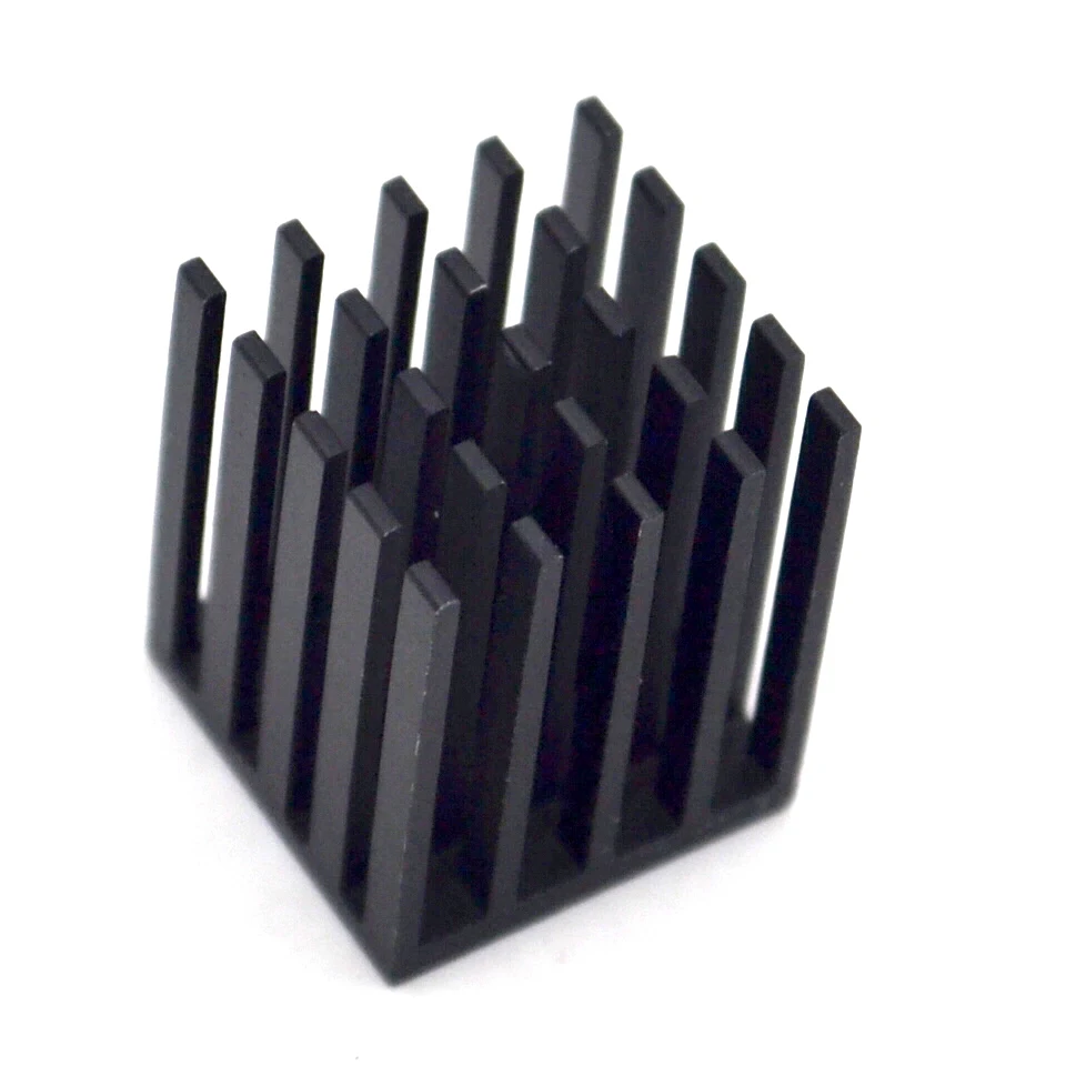 50 шт радиатор 19*19*24 мм (черный слот) Высококачественный радиатор|heat sink|heat sink