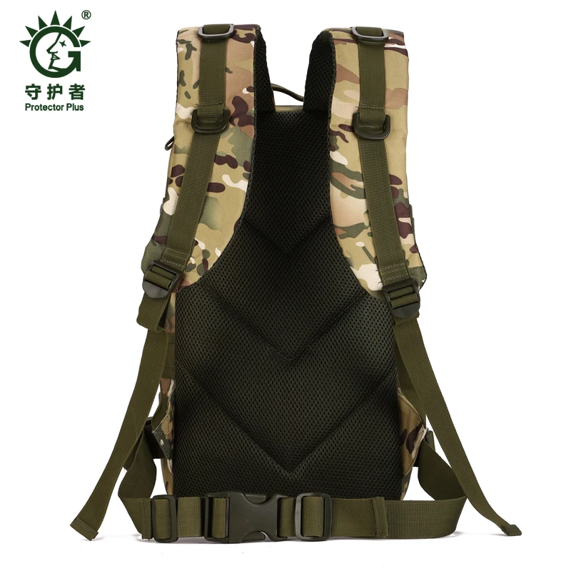 Протектор Плюс 40L мужской военный рюкзак большой емкости мужская сумка для