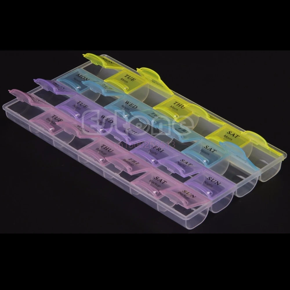 Чехол для хранения таблеток держатель органайзер лекарств контейнер|container