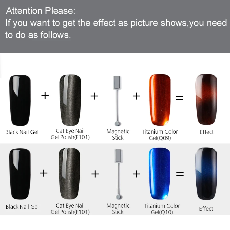 ROSALIND гель 1S Гель-лак для ногтей кошачий глаз + титановый лак нужна основа и