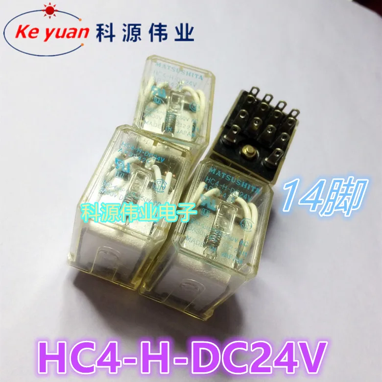 

HC4-H-DC24V 24В РЕЛЕ HC4-H-DC24V 14PIN