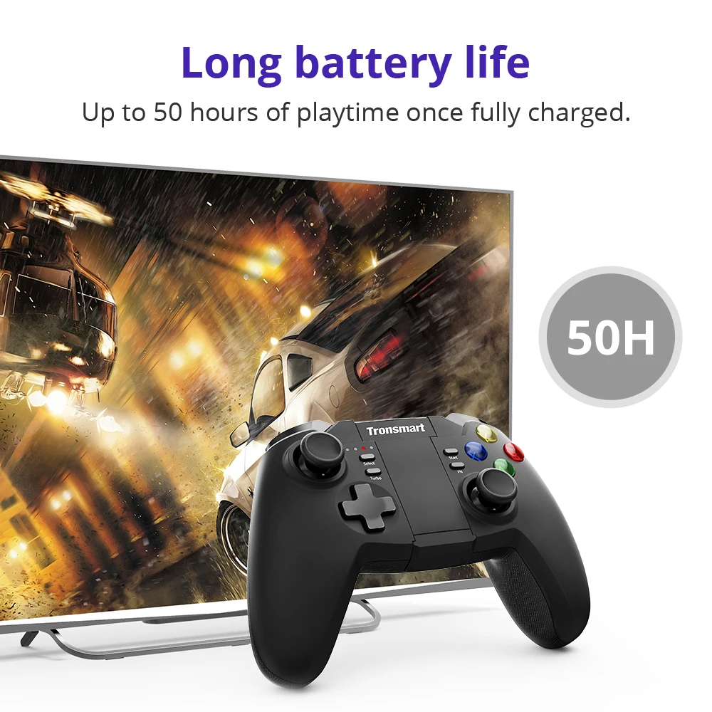 Tronsmart G02 Android Bluetooth 2.4g беспроводное устройство игра ручка пульт дистанционного