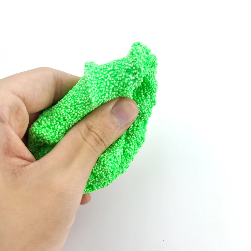 Цветные Развивающие игрушки DIY Снежная грязь пушистая слизь шпатлевка снятие
