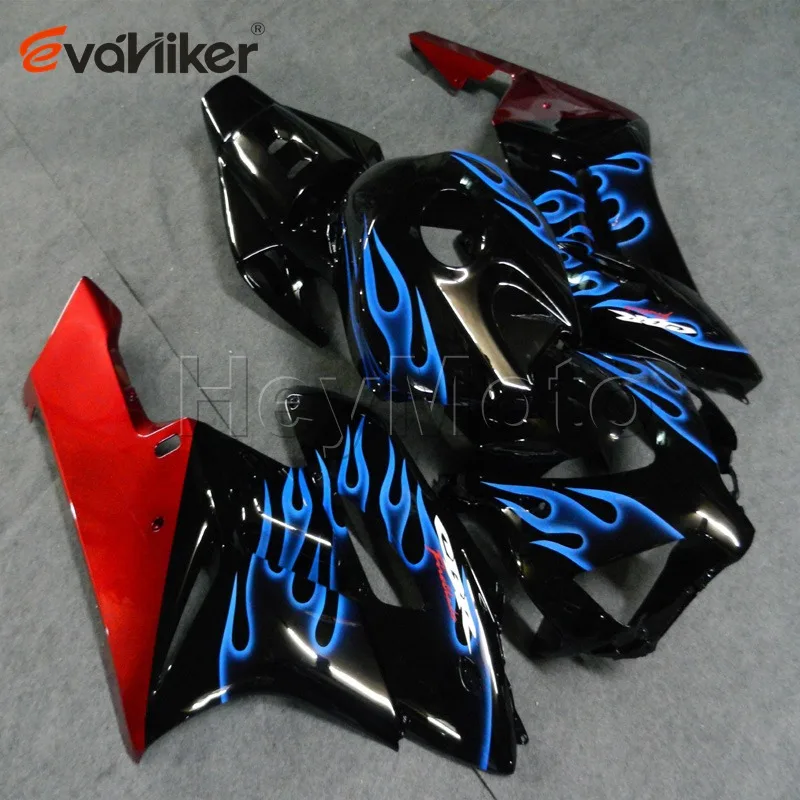 

ABS motorcycle fairing for CBR1000RR 2004 2005 blue flames CBR1000 RR 04 05 motorcycle panels 5Gifts Injection mold