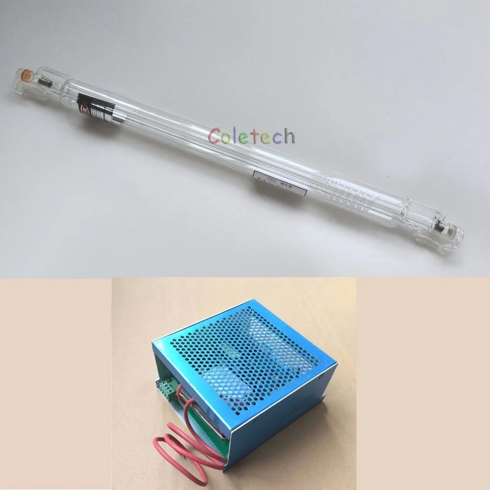 

40W CO2 Laser Tube 80cm + Power Supply AC110V Engraver Cutter