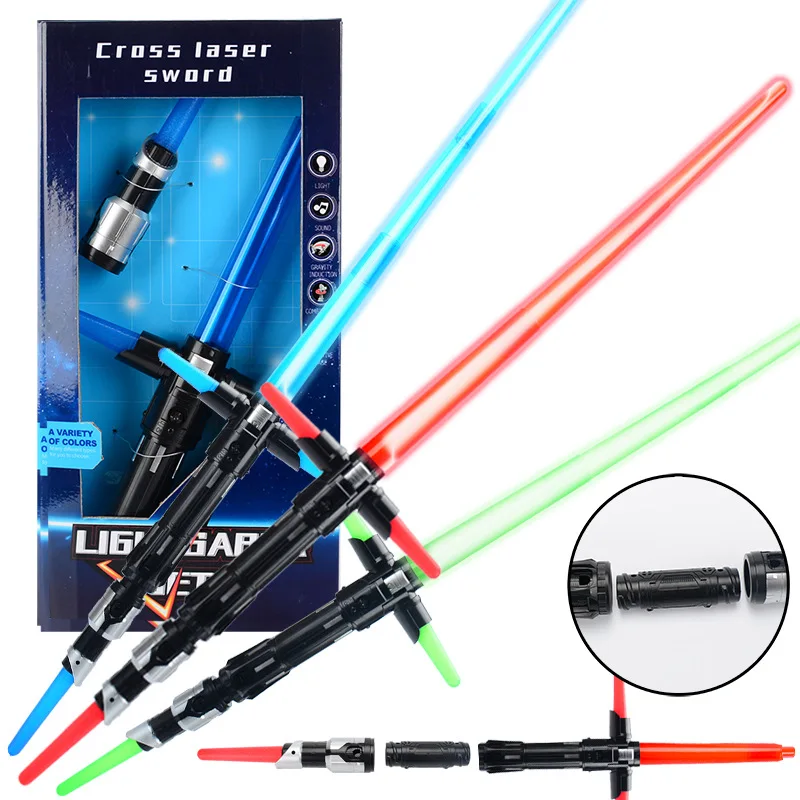 Kylo Ren Lightsaber музыки и Свет меч игрушки 100 см Действие для детей Darth Vader мечи света