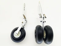 anti vibration landing gears with pu wheels rc airplane parts