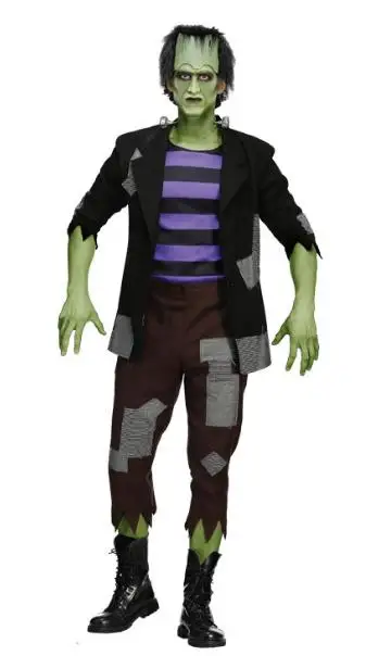 IREK/Лидер продаж костюм на Хэллоуин вечерние костюмы для взрослых детей COS Frankenstein