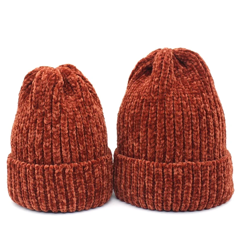 Minhui новые модные вязаные шапочки Женские зимние шапки Skullies Bonnet шапки для девочек