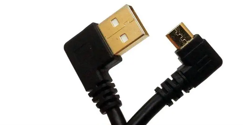 Позолоченный 15 см 90 градусов USB 2 0 к Micro B Мужской кабель позолоченный правый угол